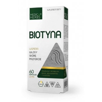 Biotyna 2,5 mg 60 kaps Medica Herbs